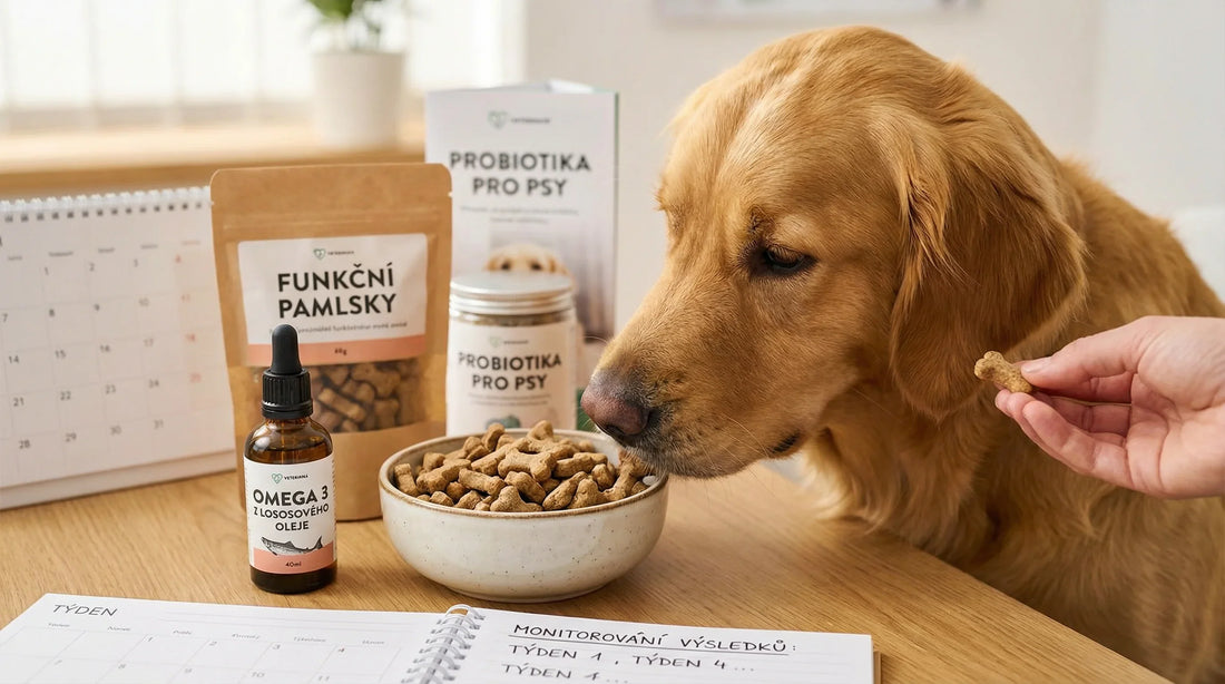 Omega 3 z lososového oleje: kdy podpoří kůži a srst a jak nastavit očekávání výsledků