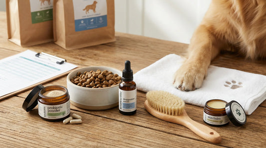 Osa střeva–kůže–srst: kdy mikrobiom pomáhá při olizování tlapek a kvasinkách