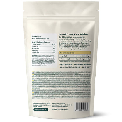 100% kachní pamlsky